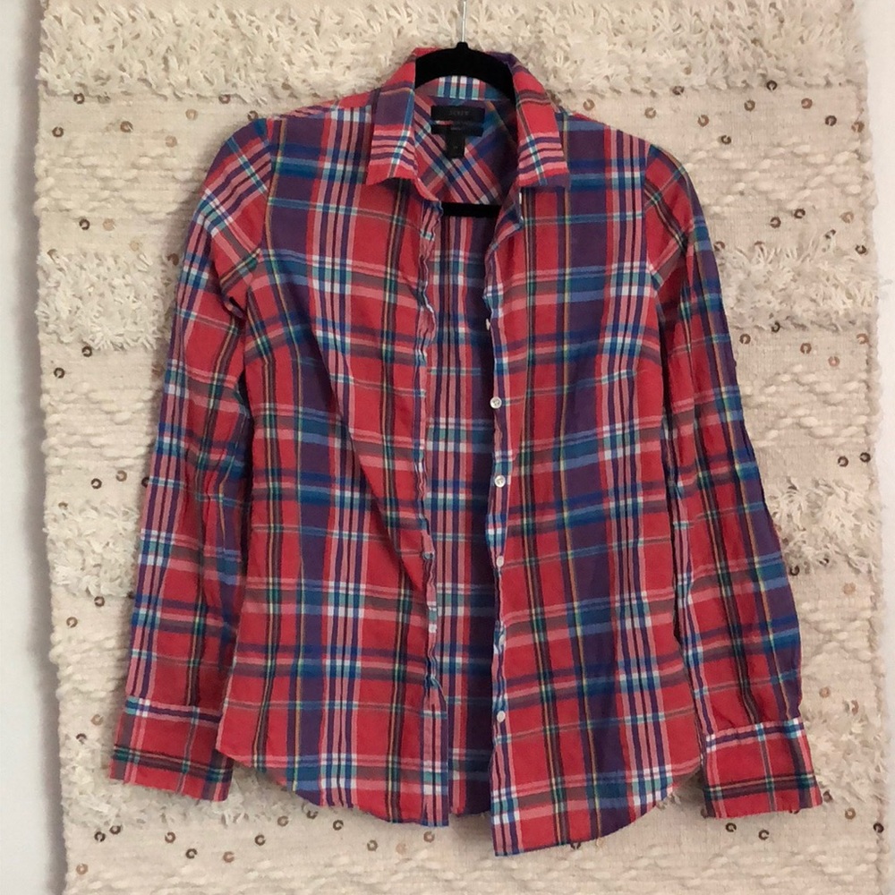 J.crew perfect fit button up